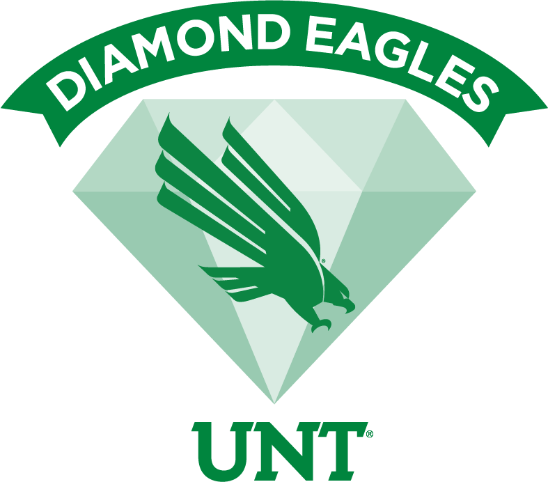 UNT Diamond Eaglesl Society logo