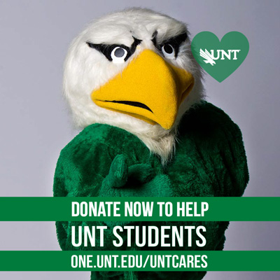 UNT Cares Scrappy frame for Facebook