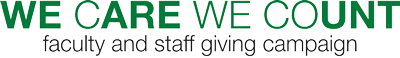 WeCareWeCount donation site